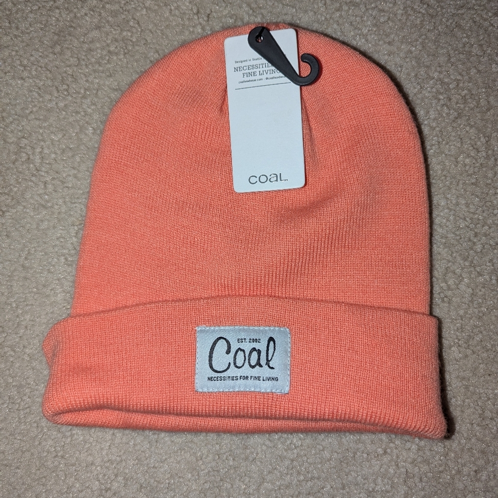 The Mel Coal Beanie Brand New